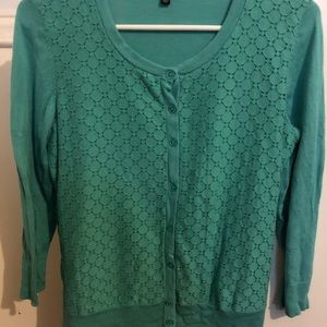 Sp Blue Talbots cardigan